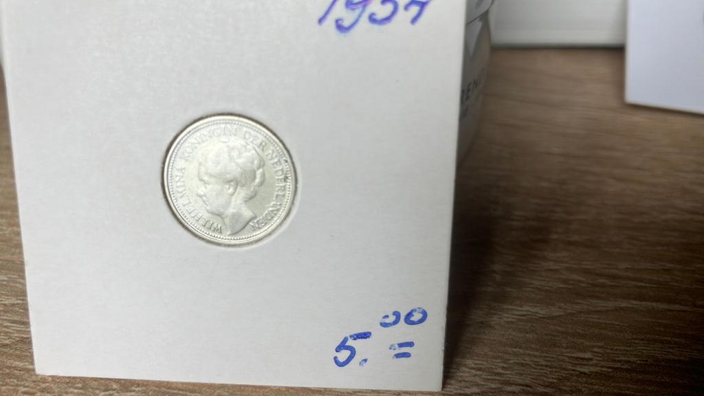 10 cent 1934 koningin Wilhelmina, Ophalen of Verzenden, Koningin Wilhelmina, 10 cent
