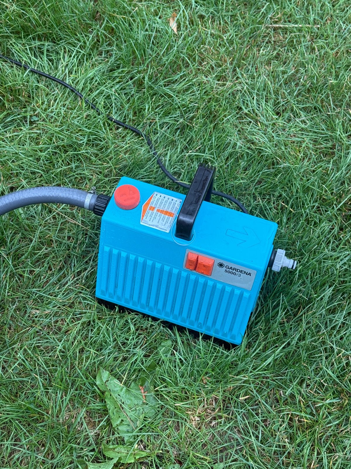 Gardena 5000/3 Tuinpomp - Zo goed als nieuw, Tuin en Terras, Ophalen, Zo goed als nieuw, Elektrisch, Besproeiingspomp