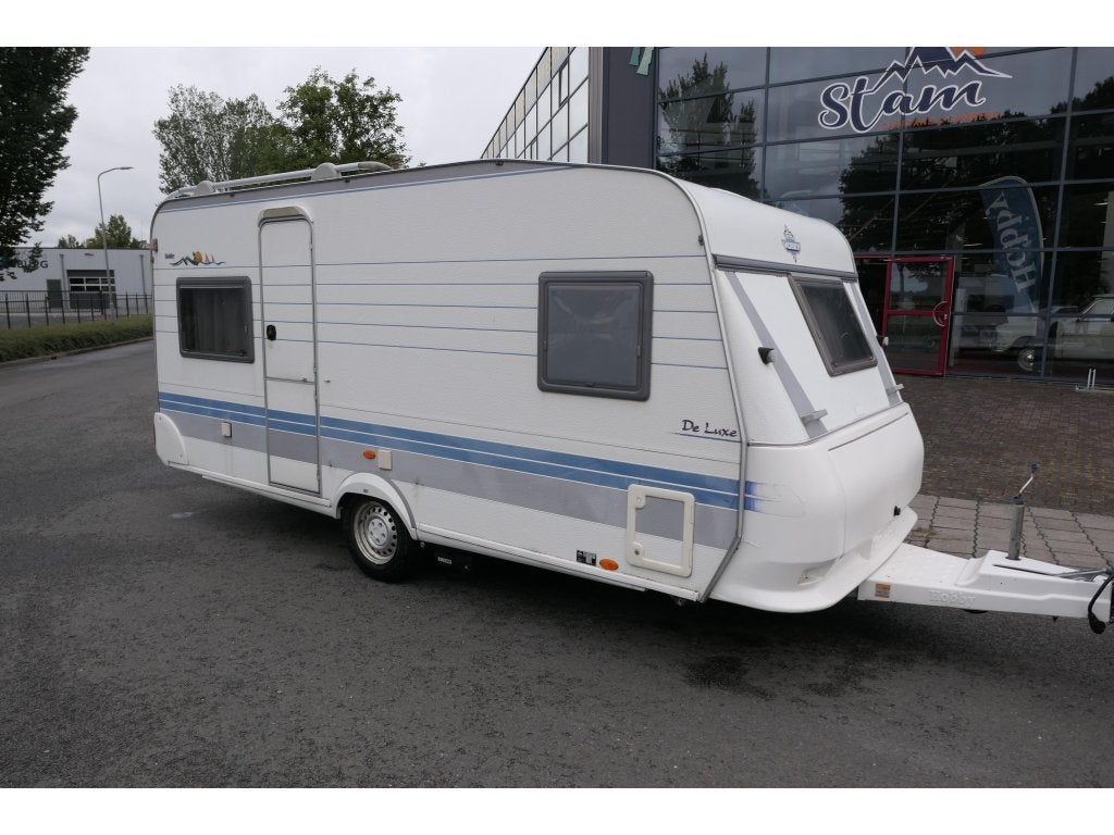 Hobby De luxe Easy 460 UFE inclusief mover, Caravans en Kamperen, Rondzit, Hobby, 750 - 1000 kg, Overige typen