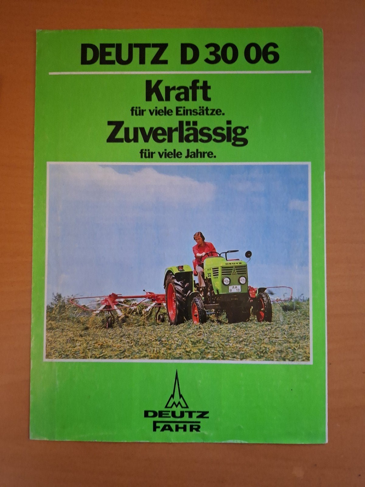 Folder Deutz D3006, Ophalen of Verzenden, Gelezen, Tractor en Landbouw
