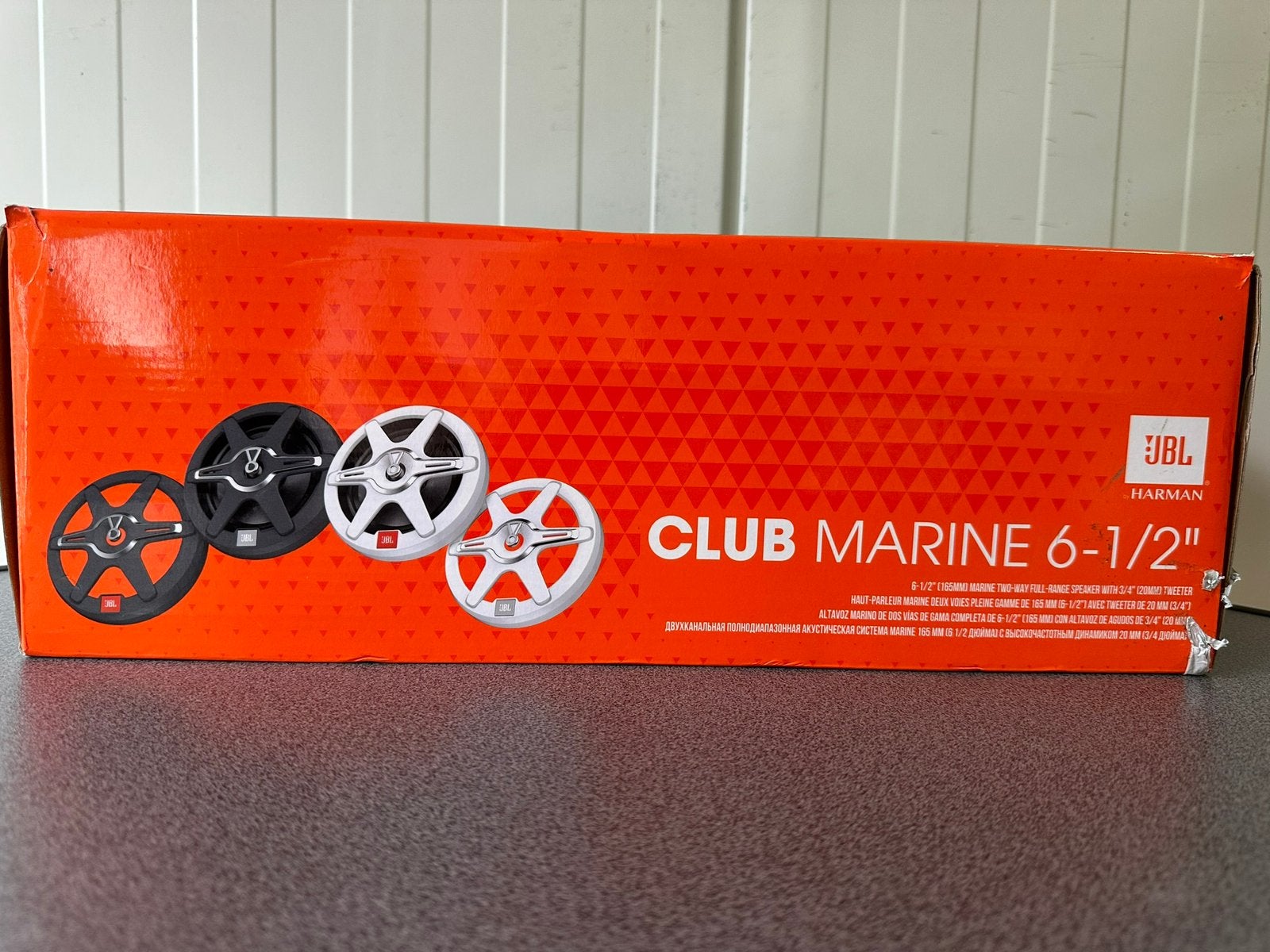 JBL Club Marine 6,5" (165 mm) - 2-weg Full Range Speakers, Ophalen of Verzenden, Zo goed als nieuw