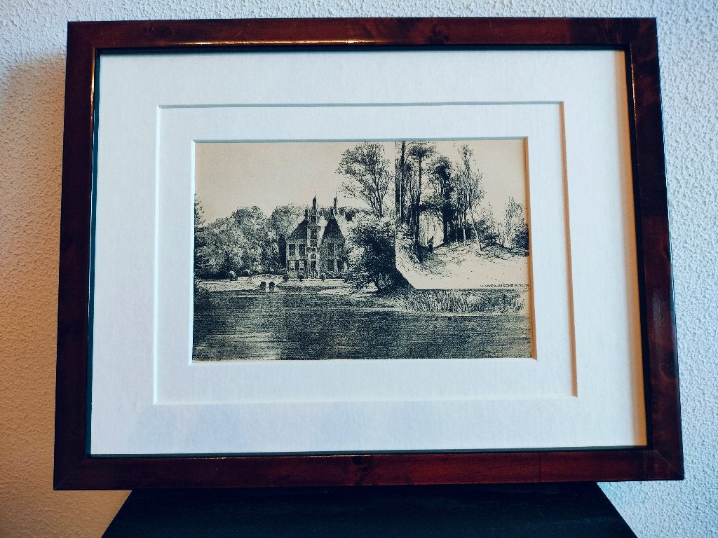 Craandijk Litho Leuvenum Bosch Bos 1880 (55), Ophalen of Verzenden