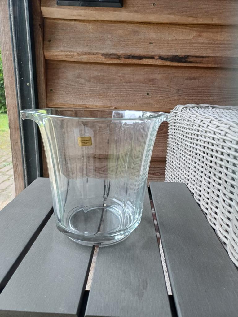 wijnkoeler luminarc glas vintage, Ophalen of Verzenden