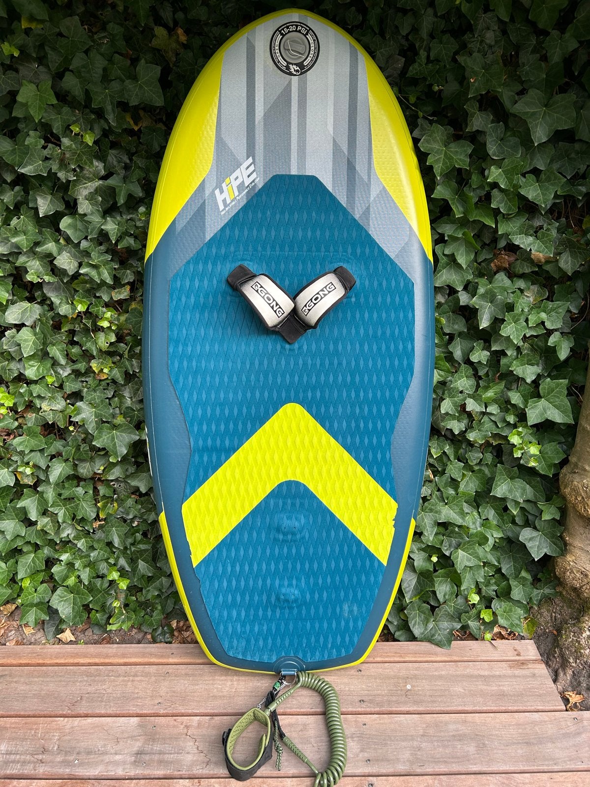 Gong Wingfoil set - Inflatable board + Foil, Ophalen, Gebruikt, Wingsurfset