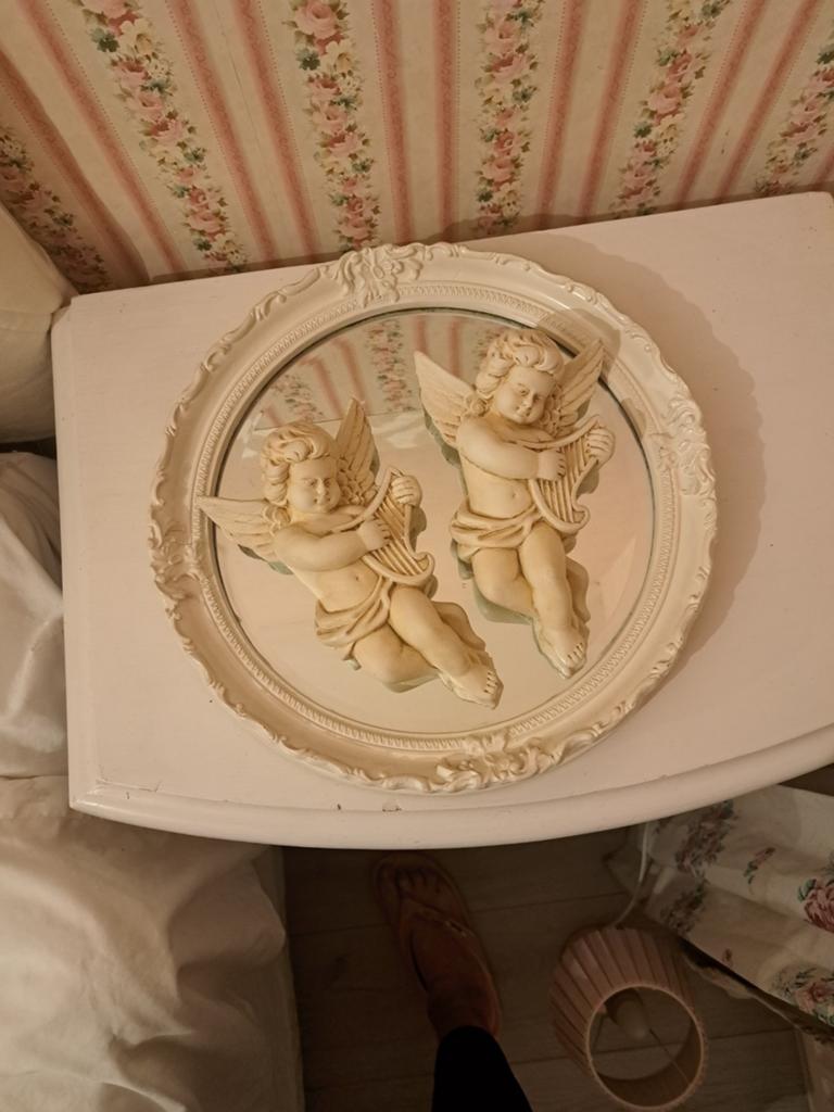 Diverse engeltjes decoratie, Gebruikt, Ophalen of Verzenden, Klassiek, Wit
