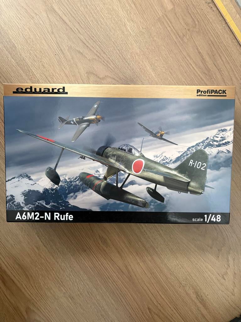 Eduard A6M2-N Rufe ProfiPACK 1/48 modelbouw kit, Overige merken, Ophalen of Verzenden, Zo goed als nieuw, Groter dan 1:72