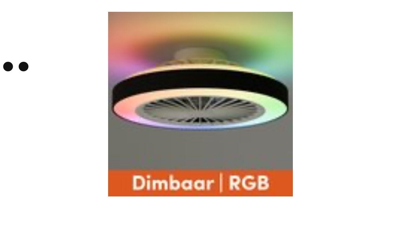 Plafondventilator met verlichting, Witgoed en Apparatuur, Ventilatoren, Ophalen, Ventilator met afstandsbediening, Zo goed als nieuw