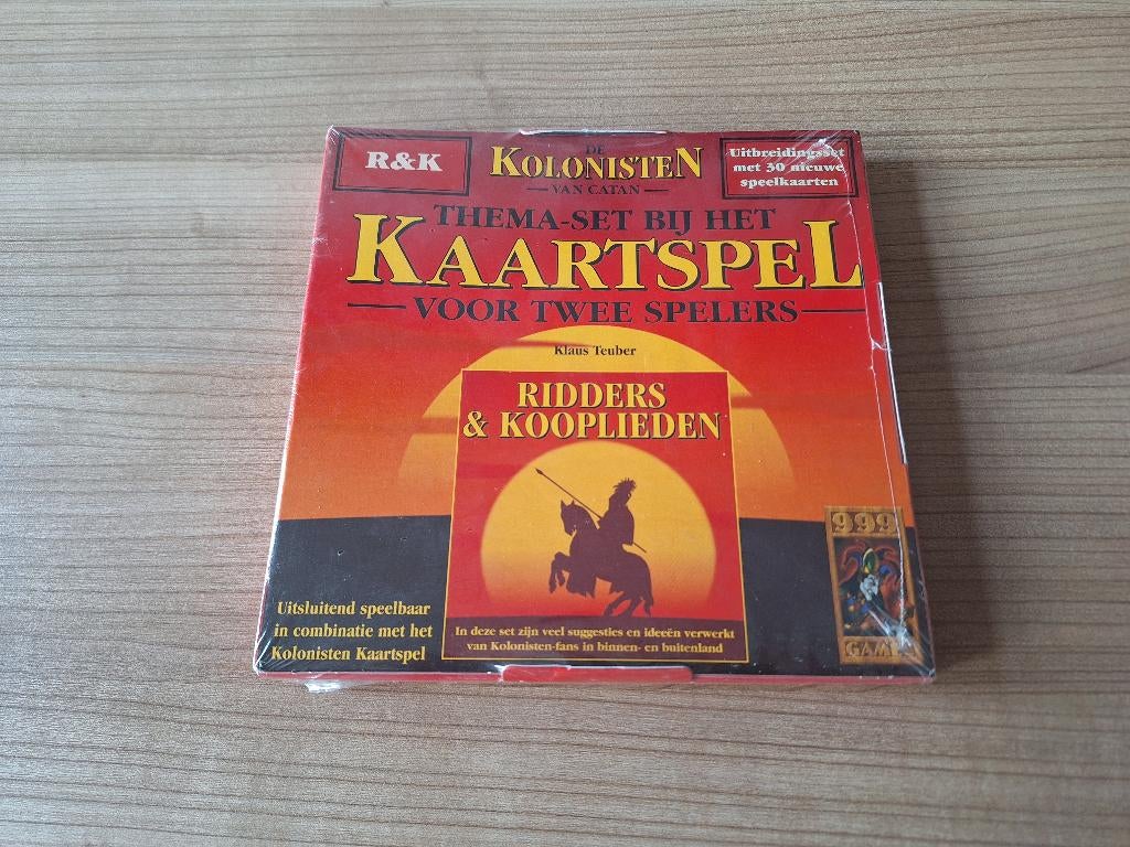 NIEUW IN FOLIE!! Kolonisten van Catan Kaartspel R&K, Een of twee spelers, Ophalen of Verzenden, Nieuw