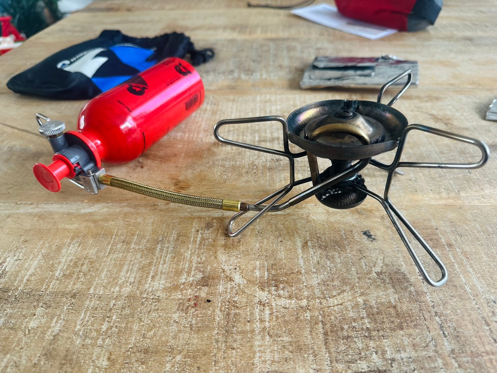 MSR Whisperlite allesbrander, Caravans en Kamperen, Kampeeraccessoires, Ophalen, Gebruikt