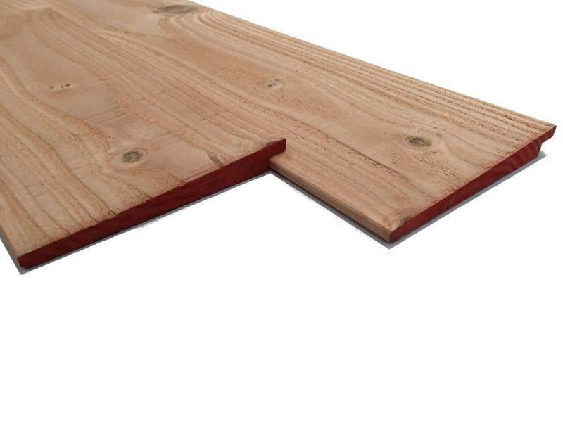 Douglas Zweeds Rabat 27/12 x 195mm a 500cm, Ophalen, Planken, Nieuw, Hardhout