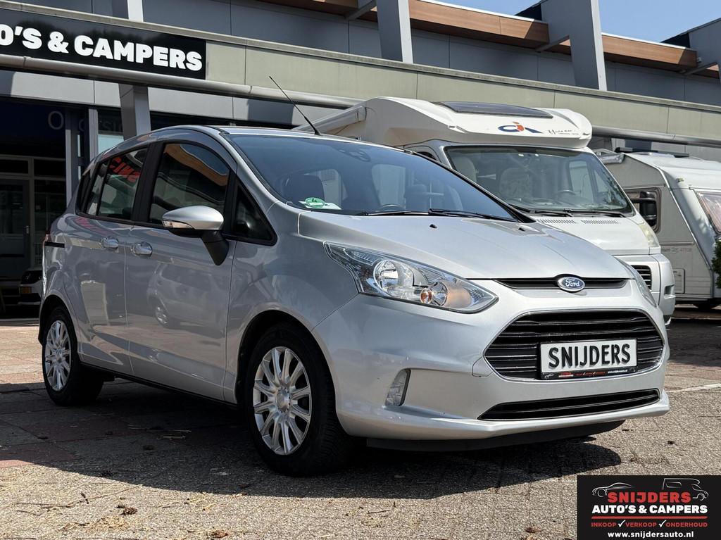 Ford B-Max 1.0 EcoBoost Style 1 eigenaar 68400 km, Voorwielaandrijving, Gebruikt, Zwart, B-Max