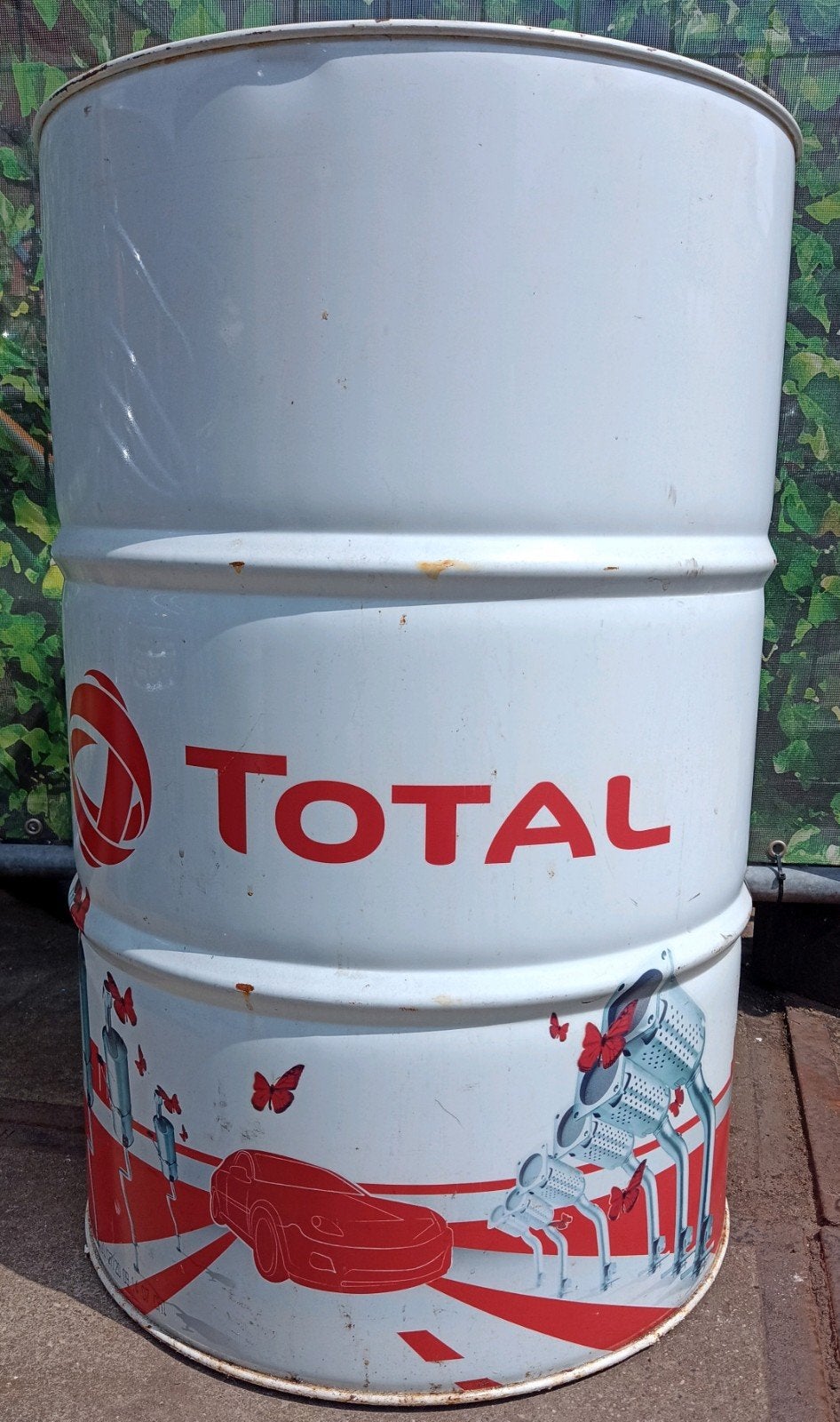 200 liter oliedrum olievat brandton brandvat, Ophalen