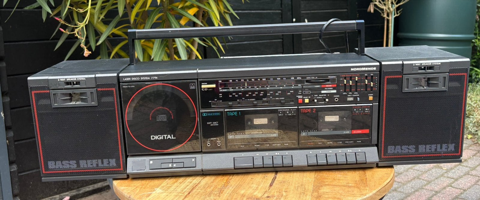 Te koop 3 draagbare radio’s/casette, Ophalen, Gebruikt
