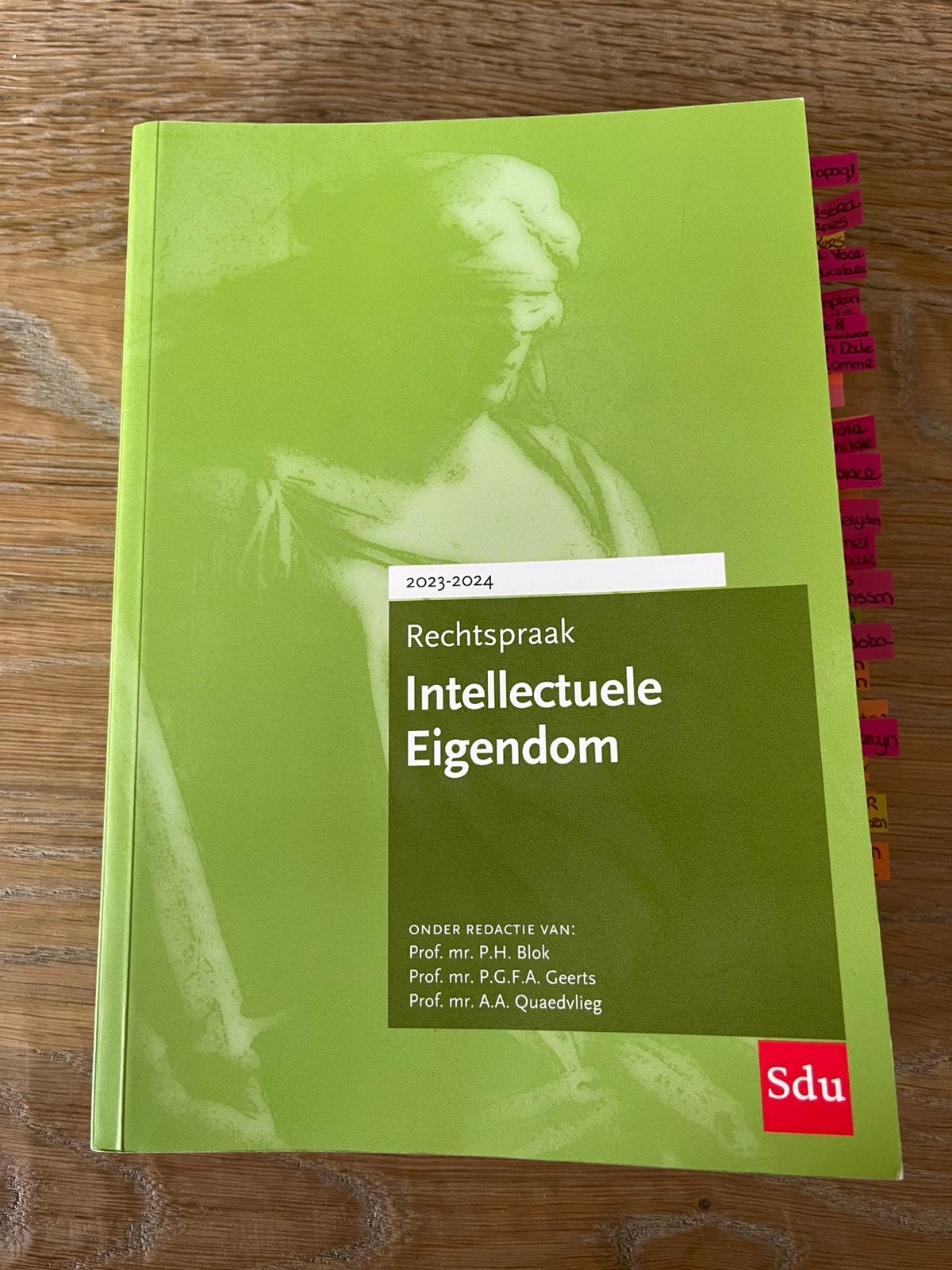 Rechtspraak Intellectuele Eigendom 2023-2024, Ophalen of Verzenden, Gelezen, Sociale wetenschap