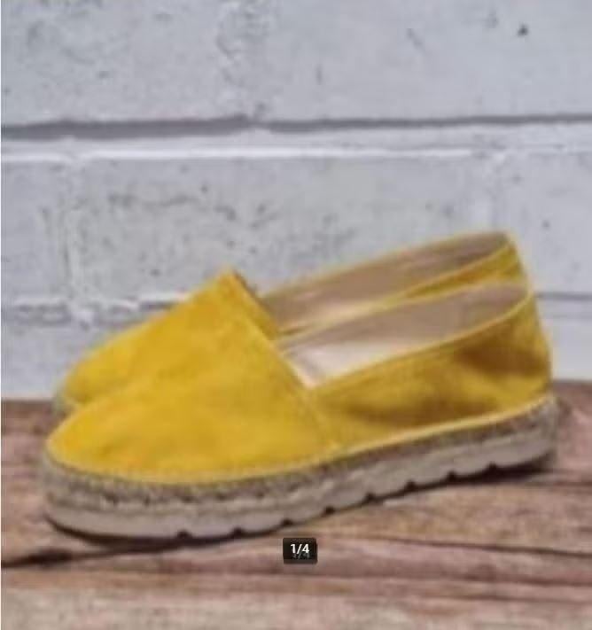Toni Pons - Suedeleren espadrilles maat 40 - Nieuw €90, Geel, Nieuw, Ophalen of Verzenden, Toni Pons