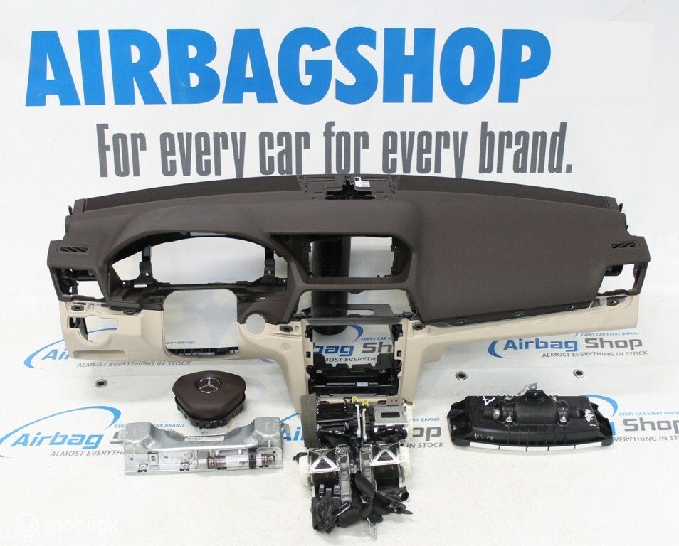 Airbag set Dashboard bruin Mercedes E klasse W207 (2010-...), Auto-onderdelen