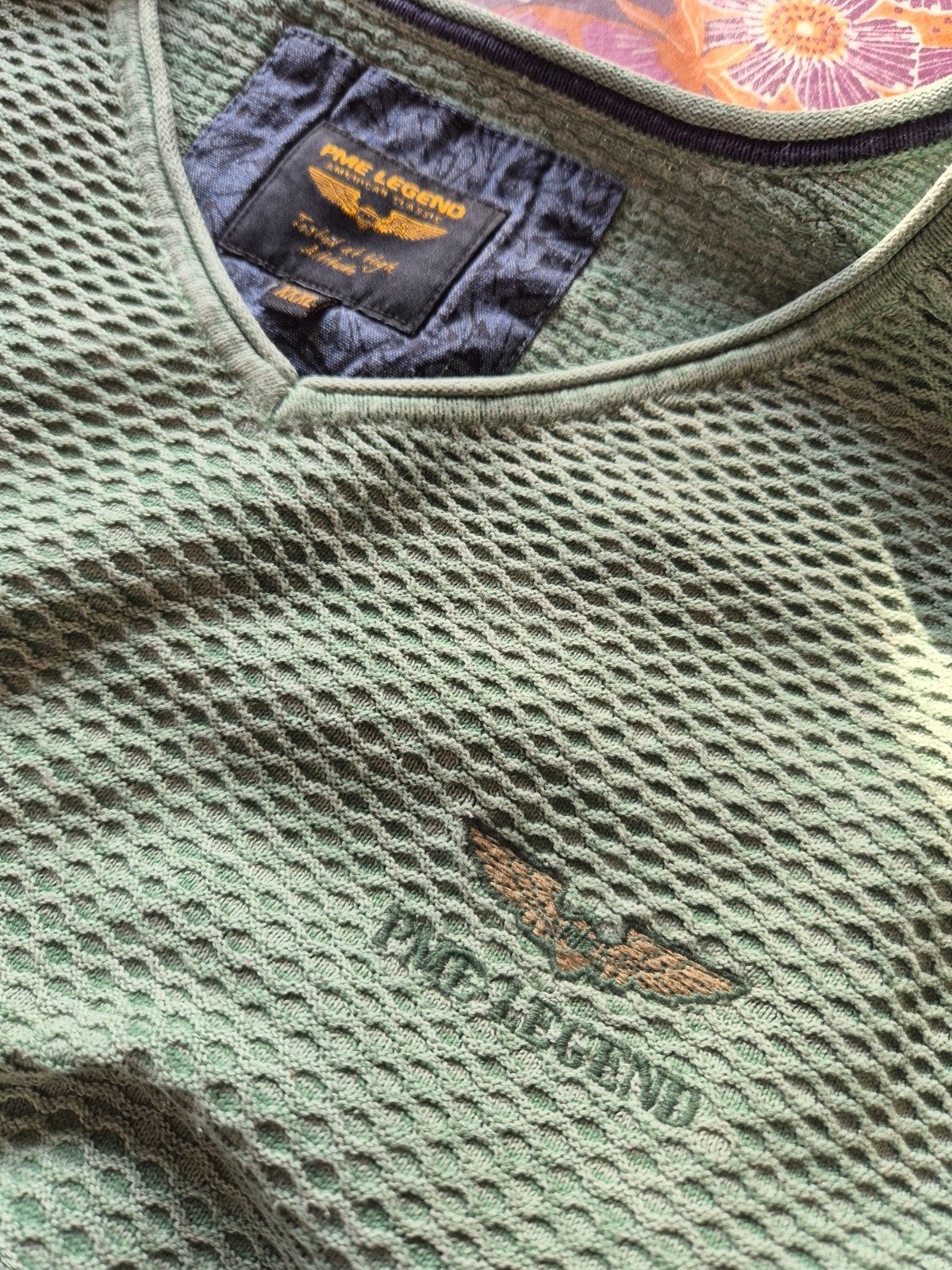 Pme Legend Pall Mall trui Katoen Groen Maat XXXL, ., Trui of Vest, Pall Mall PME Legend, Ophalen of Verzenden