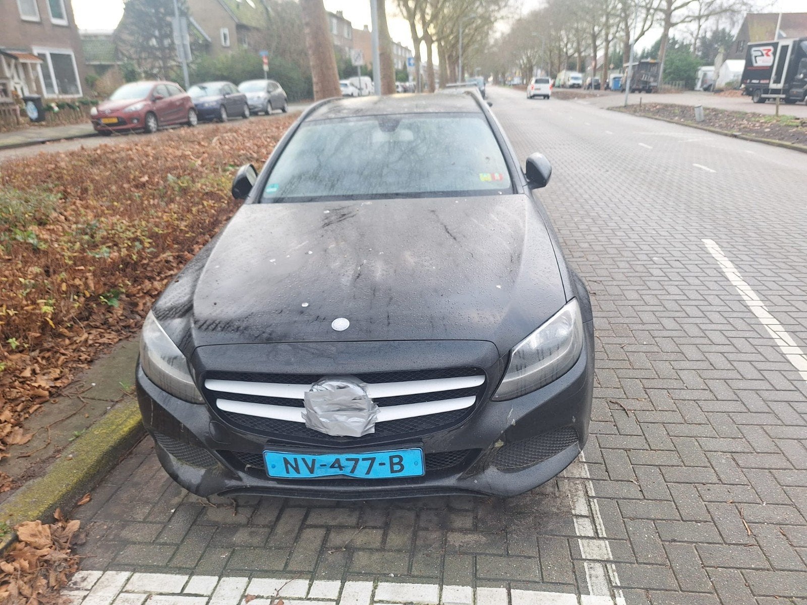 Mercedes-Benz C-Klasse C200 1.6 CDI Estate 2015, Automaat, Zwart, 4 cilinders, Leder