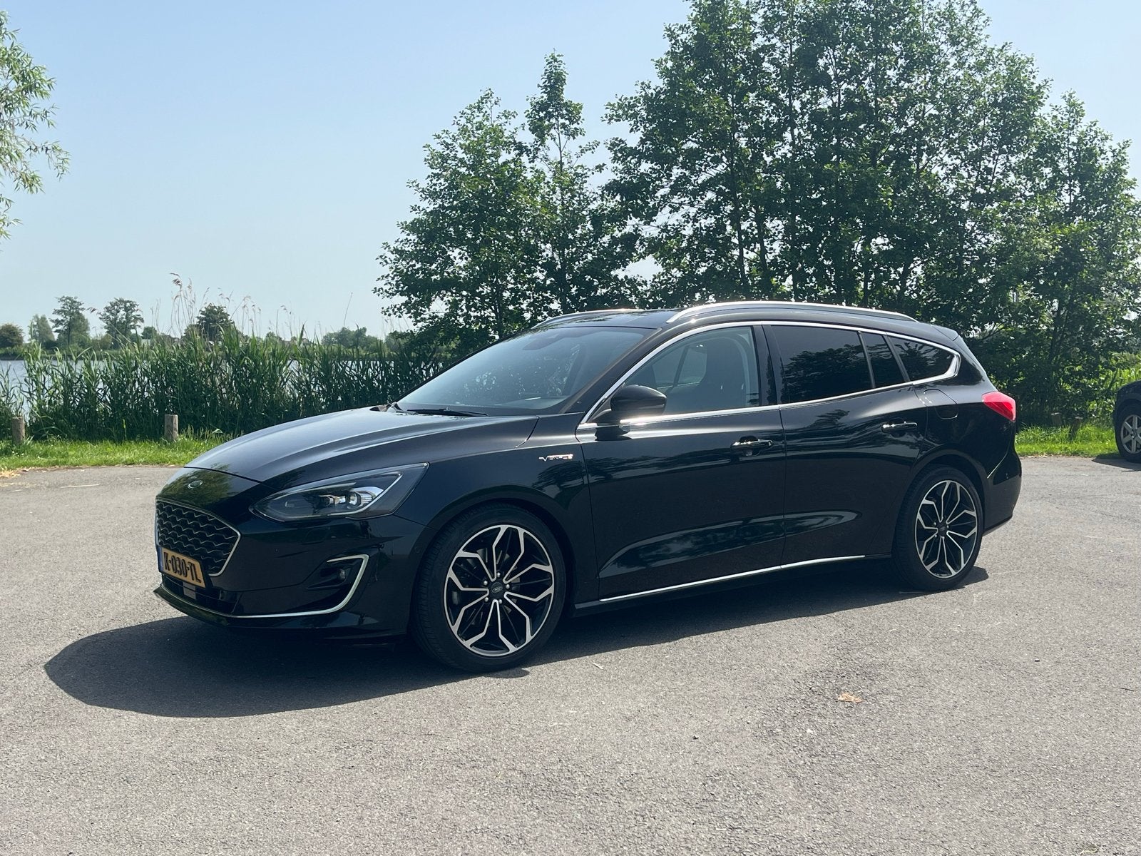 Ford Focus Vignale, 2.0 Ecoblue, 150pk, 2019, Auto's, Dealer onderhouden, 4 cilinders, Zwart, Leder