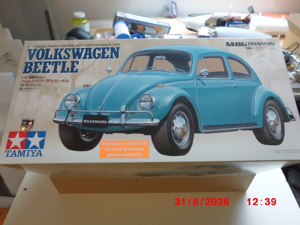 Tamia Volkswagen Beetle 1:10, Hobby en Vrije tijd, Modelbouw | Radiografisch | Auto's, Benzine, Nieuw, Ophalen of Verzenden, Schaal 1:10