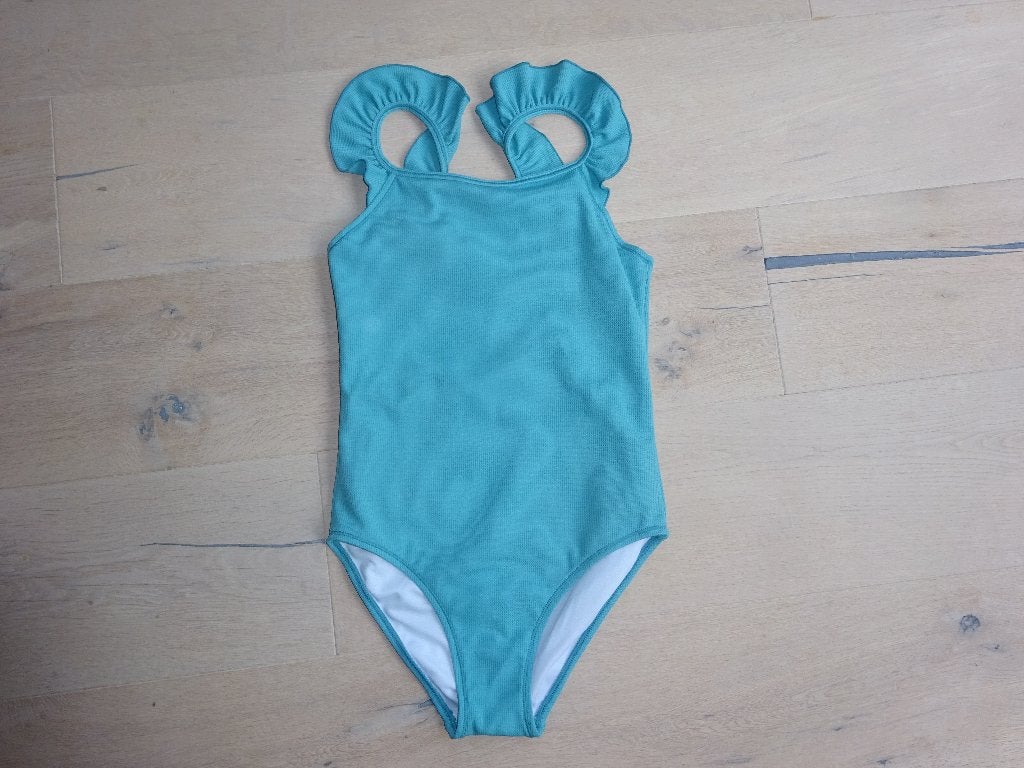 blauw badpak Claesens maat 12=152-158 nieuw, Kinderen en Baby's, Kinderkleding | Maat 152, Claesens, Meisje, Ophalen of Verzenden