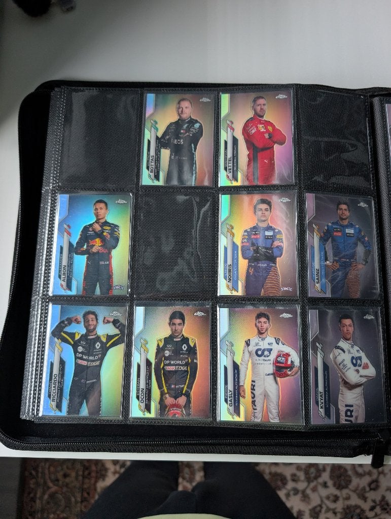 2020 topps chrome f1 base set refractor, Ophalen of Verzenden, Nieuw, Formule 1