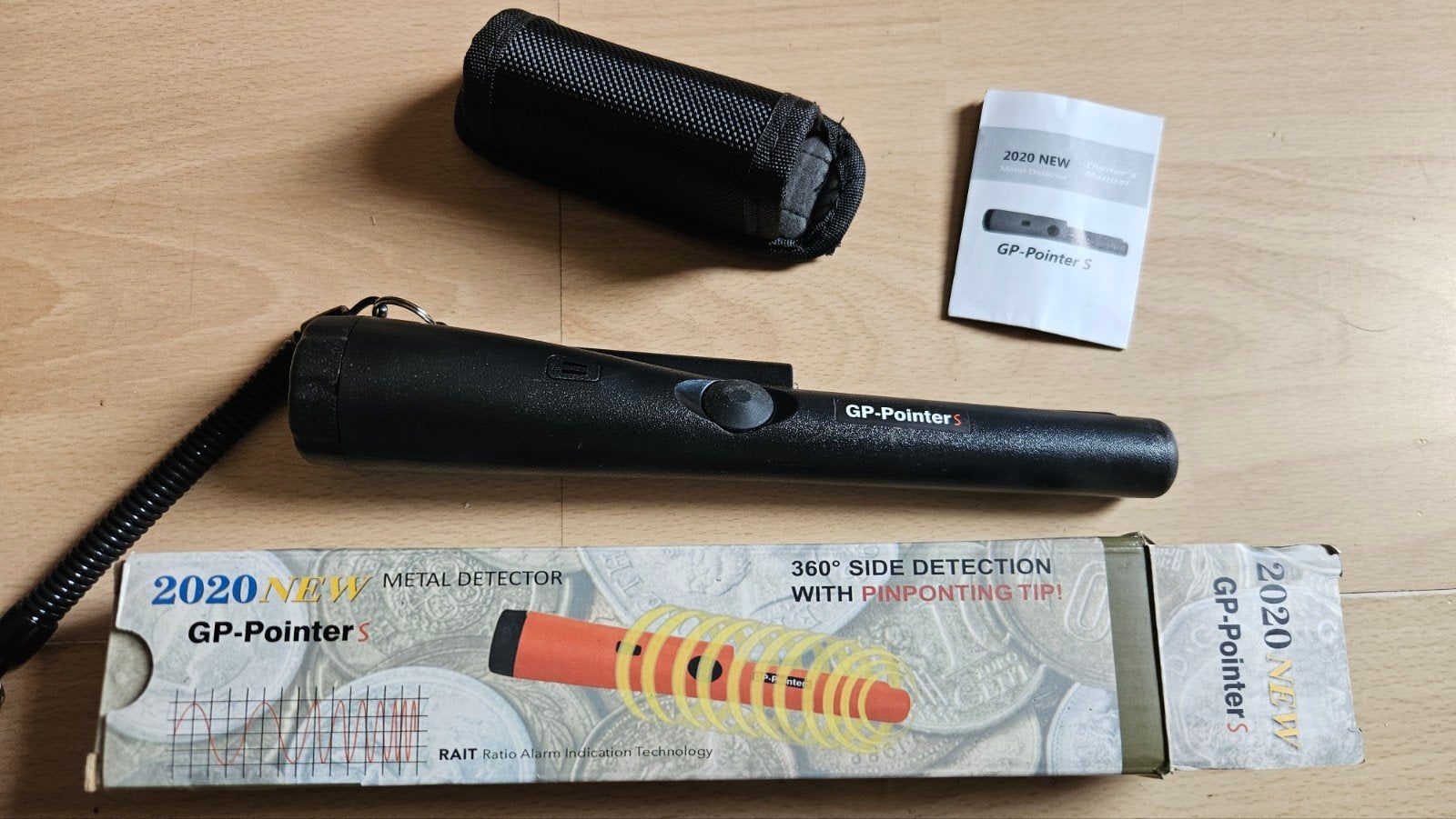Zo goed als nieuwe pinpoint metaaldetector GP-Pointer S, Ophalen