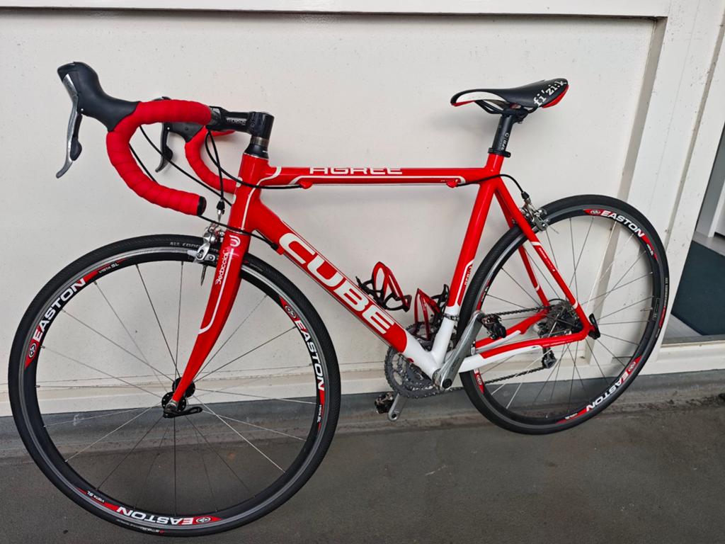 Cube Agree Racefiets | Ultegra | Carbon Voorvork Maat 52/53, Fietsen en Brommers, Fietsen | Racefietsen, Gebruikt, Aluminium, 49 tot 53 cm