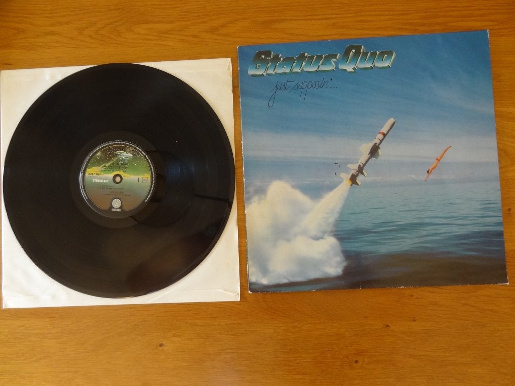 LP Status quo - Just supposin', Ophalen of Verzenden, Gebruikt, 12 inch, Poprock