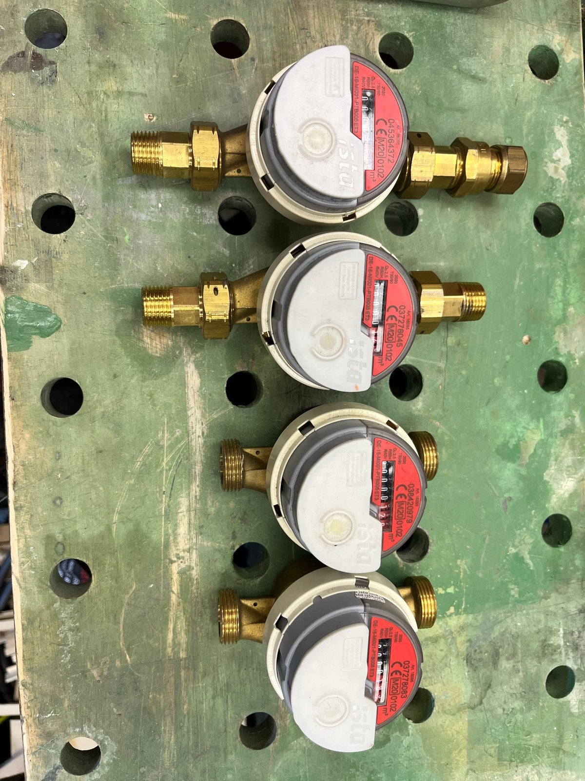 Ista watermeter Qn 2,5 met 3/4” aansluiting, Ophalen of Verzenden, Gebruikt, Koper, Overige typen