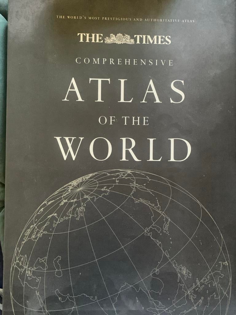 The Times Comprehensive Atlas of the World, Boeken, Ophalen, Overige atlassen, 2000 tot heden, Zo goed als nieuw