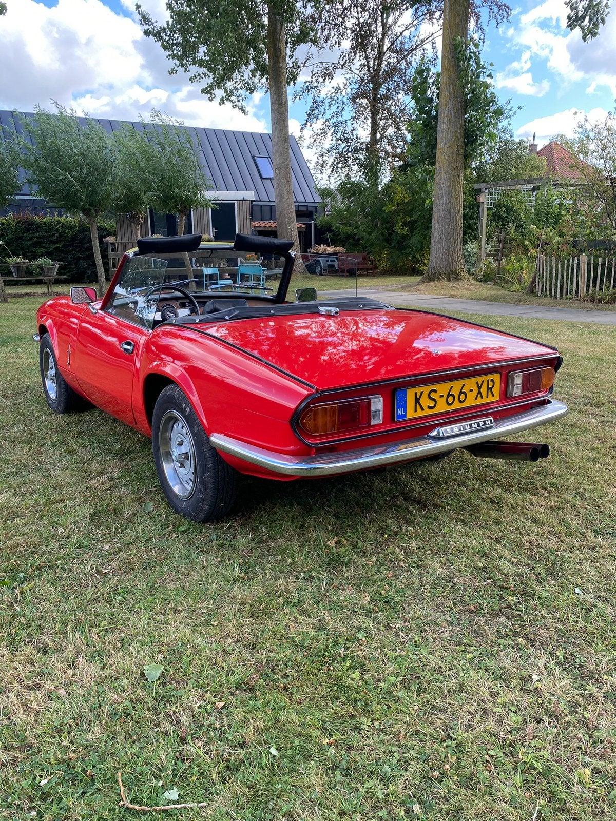 Triumph Spitfire 1.5 TC 1978 Rood, foto 4