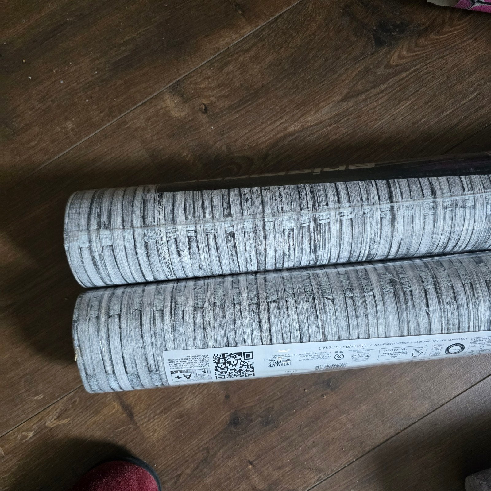Erisman Premium Baksteen Behang - Nieuw, Materiaallook, Bruin, Modern, Vliesbehang
