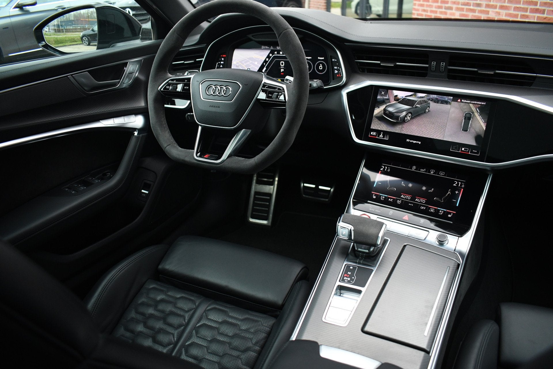 Audi RS6 Avant 4.0 TFSI quattro Nardo Keramisch Pano Sportui, Automaat, 12 maanden, Gebruikt, 600 pk