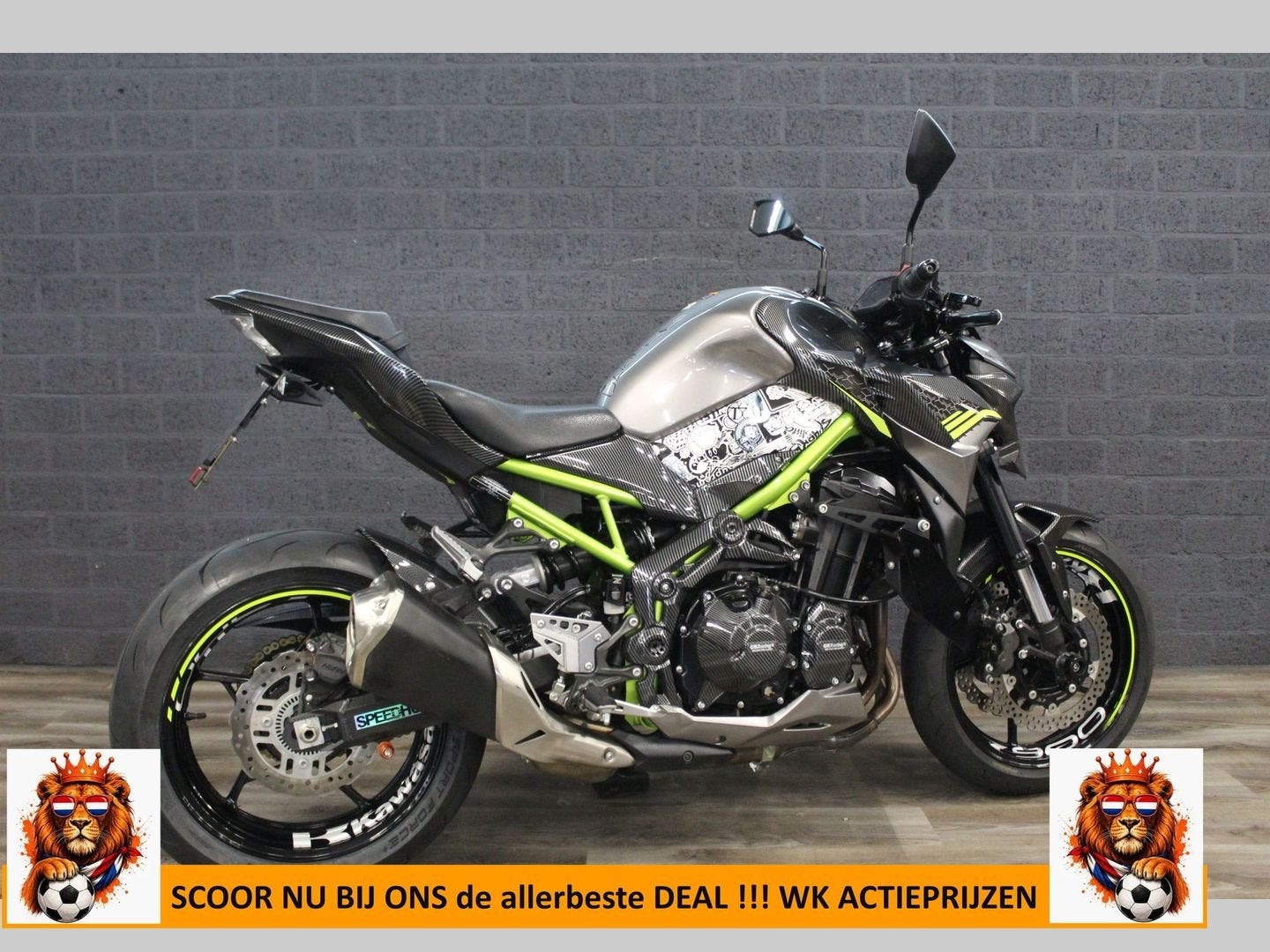 KAWASAKI Z900 70kW PERFORMANCE (bj 2020) 26,290 km CARBON, Bedrijf, Onbekend, KAWASAKI, Onbekend