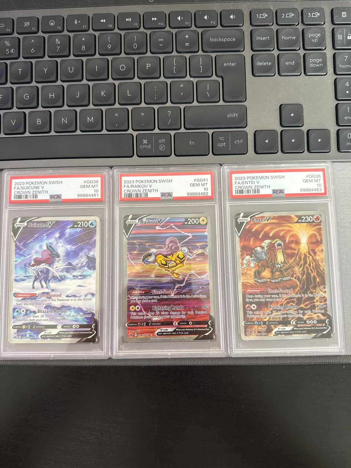 Sequantial PSA 10 set 3 honden crown zenith, Ophalen, Nieuw, Meerdere kaarten