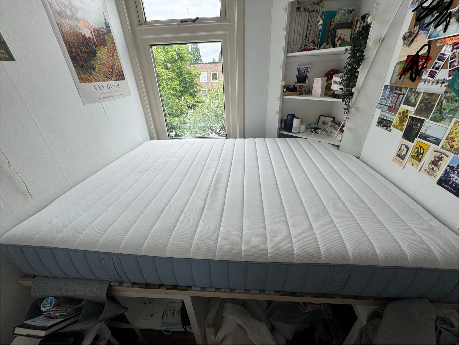 Valevåg matras, 2 jaar oud, Huis en Inrichting, Slaapkamer | Matrassen en Bedbodems, Ophalen, Gebruikt, Tweepersoons, 140 cm