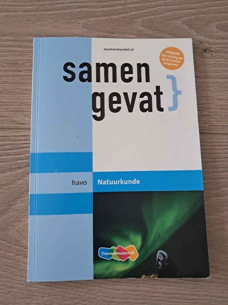 Examenbundel samengevat Havo Natuurkunde, Boeken, Schoolboeken, Ophalen, Natuurkunde, Zo goed als nieuw, HAVO