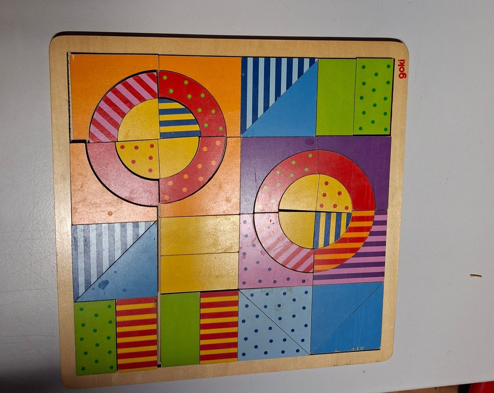 houten puzzel, Ophalen, Zo goed als nieuw
