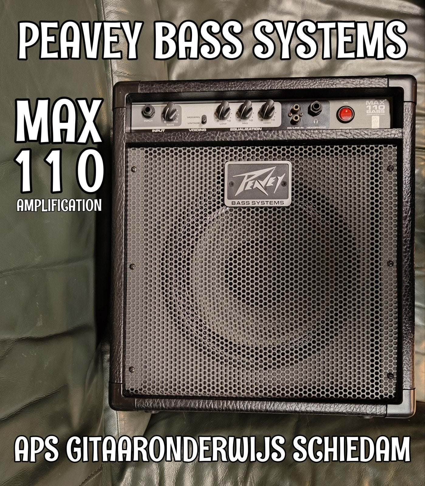 PEAVEY BASS SYSTEMS MAX 110 - KLEINE HUISKAMER VERSTERKER, Ophalen of Verzenden, Zo goed als nieuw, Basgitaar, 50 tot 100 watt