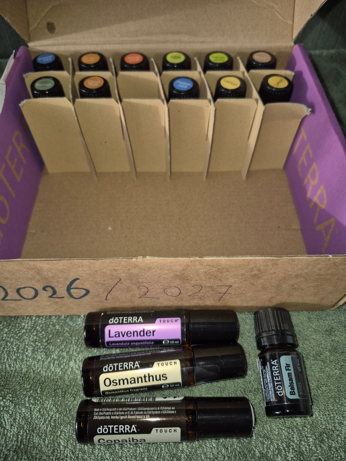 Grote collectie nieuwe doTERRA essentiële oliën en rollers, Sport en Fitness, Gezondheidsproducten en Wellness, Ophalen of Verzenden