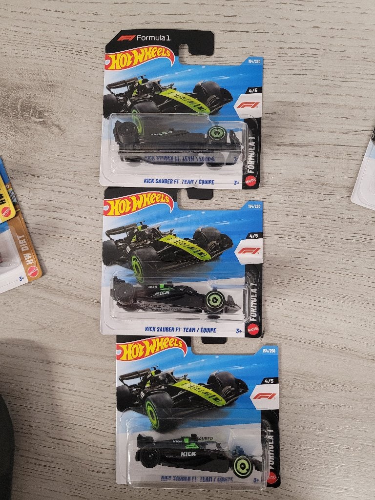 hotwheels F1/ formula one, Hobby en Vrije tijd, Modelauto's | Overige schalen, Ophalen of Verzenden, Nieuw, Auto