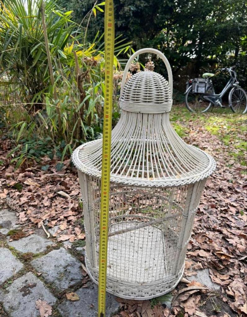 Vintage vogelkooi, Antiek en Kunst, Curiosa en Brocante, Ophalen