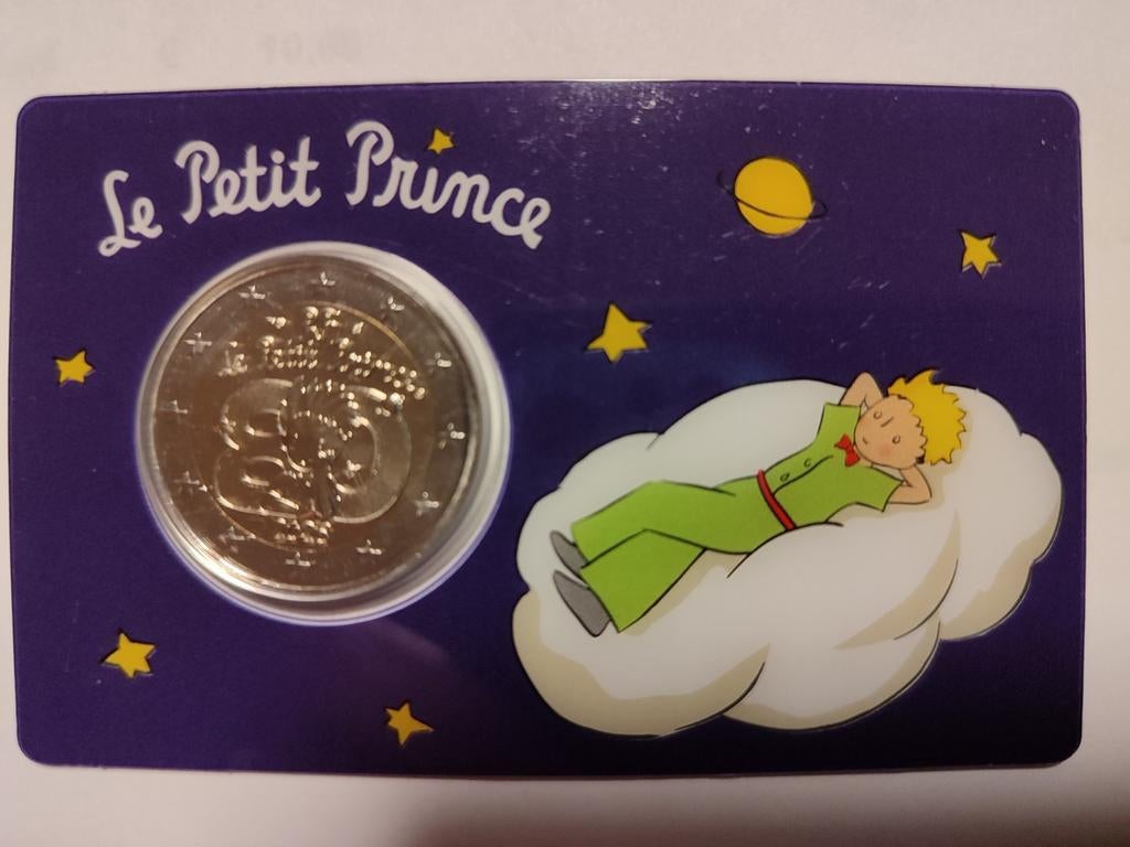 Frankrijk 2 euro 2026 BU Le Petit Prince Coincard Blauw, Ophalen of Verzenden, Frankrijk, 2 euro, Setje