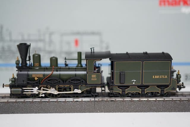 Märklin H0 3797 Stoomlocomotief met Tender K.Bay.Sts.B., Wisselstroom, Locomotief, Nieuw, Ophalen of Verzenden