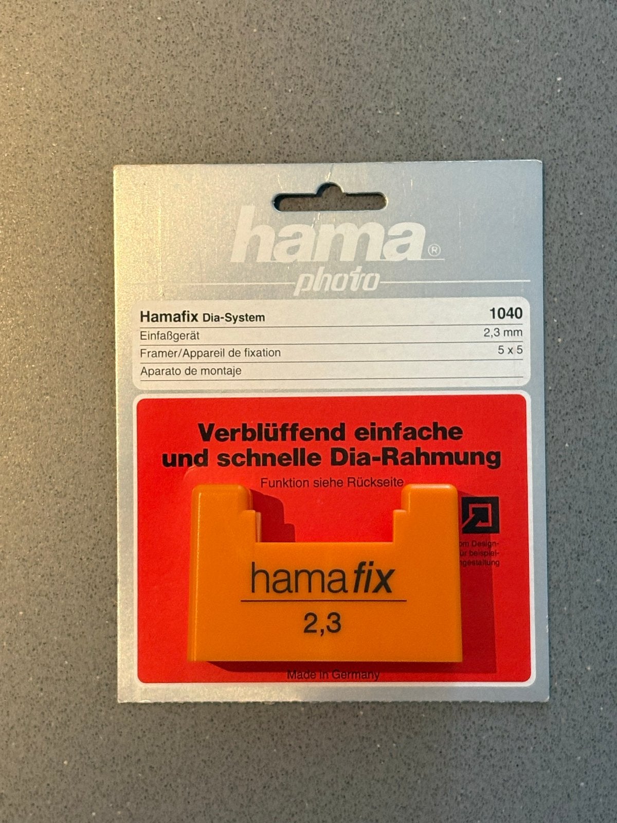 Hamafix Dia-Systeem 1040 - Eenvoudig Dia-Inraamapparaat, Ophalen of Verzenden, Nieuw