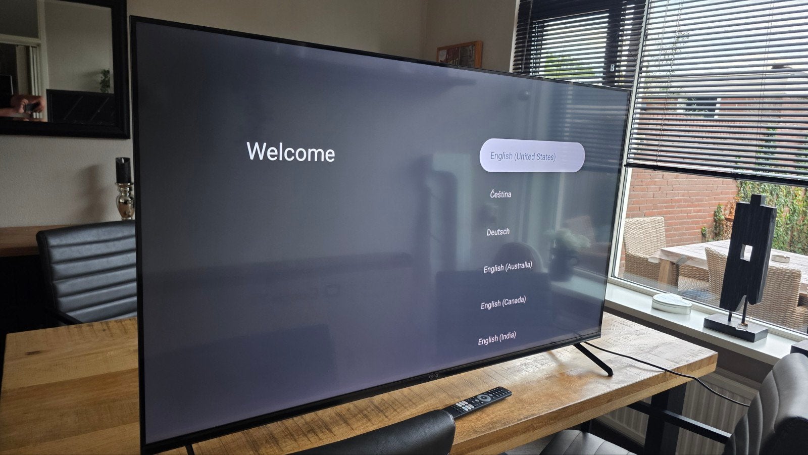 PEAQ PTV 55GQU-5025C 55 inch 4K QLED Google TV, Audio, Tv en Foto, Televisies, QLED, 50 Hz, Zo goed als nieuw, 100 cm of meer