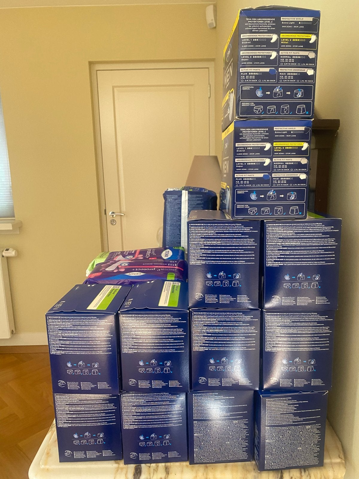 Tena men man pakket luiers pants incontinentie ondergoed, Ophalen of Verzenden, Nieuw