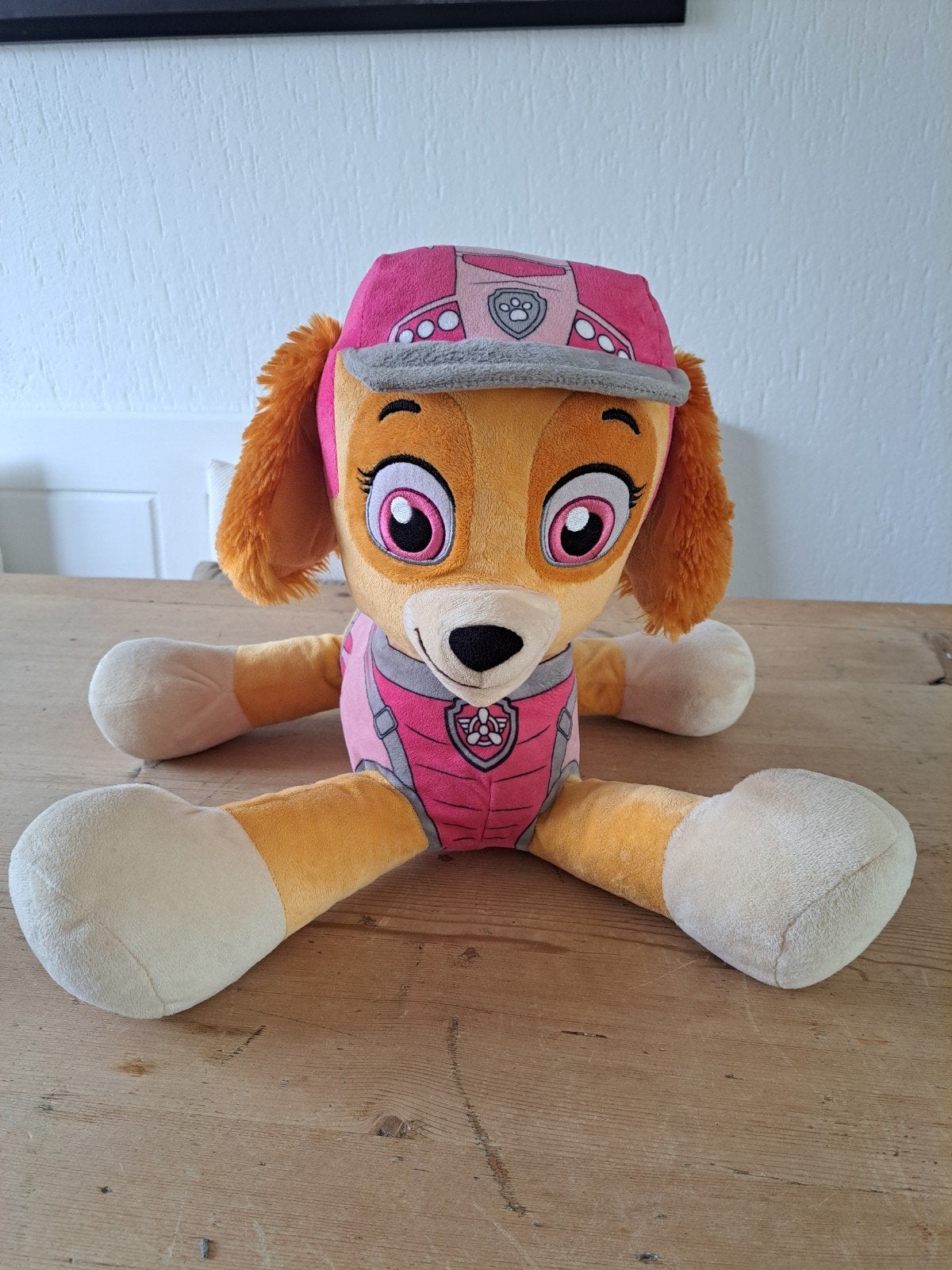 Grote Paw Patrol Skye knuffel, Oranje, Zo goed als nieuw, Middelgroot (20 tot 80 cm), Paw Patrol