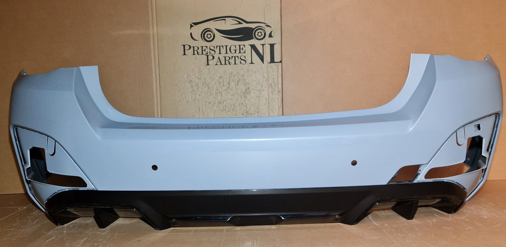 Achterbumper BMW 4 SERIE G26 M PAKKET ORGINEEL 51128078583, Gebruikt, -, Ophalen of Verzenden, Achter